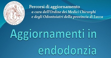 Clicca per accedere all'articolo Sabato 11 marzo: "Aggiornamenti in endodonzia"