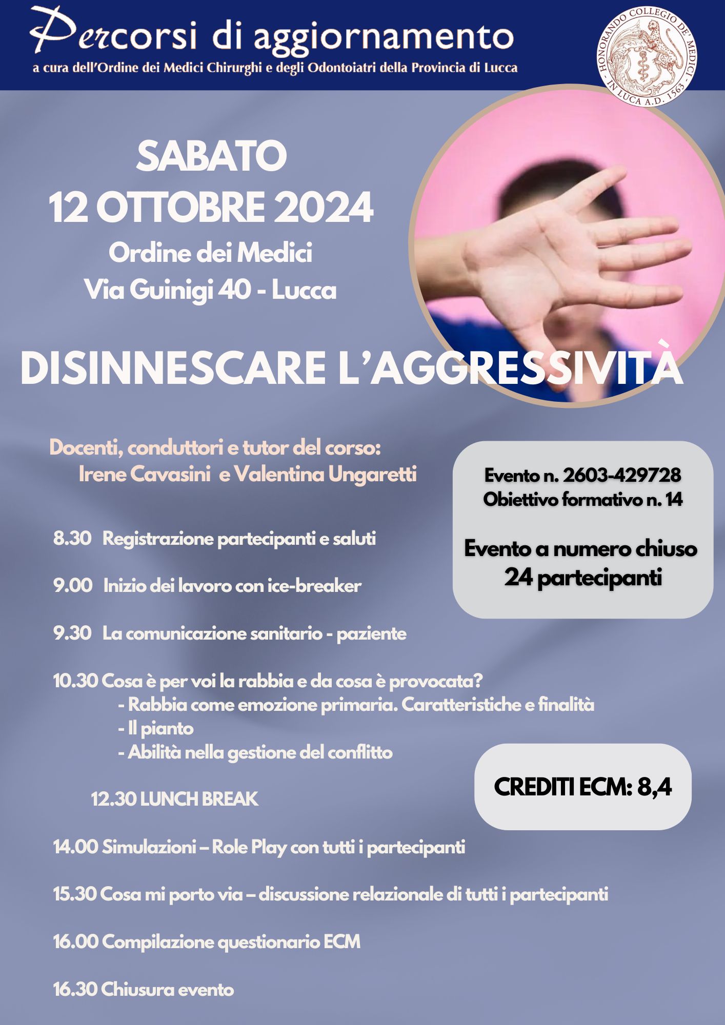 2 Disinnescare laggressività 12 ottobre 2024