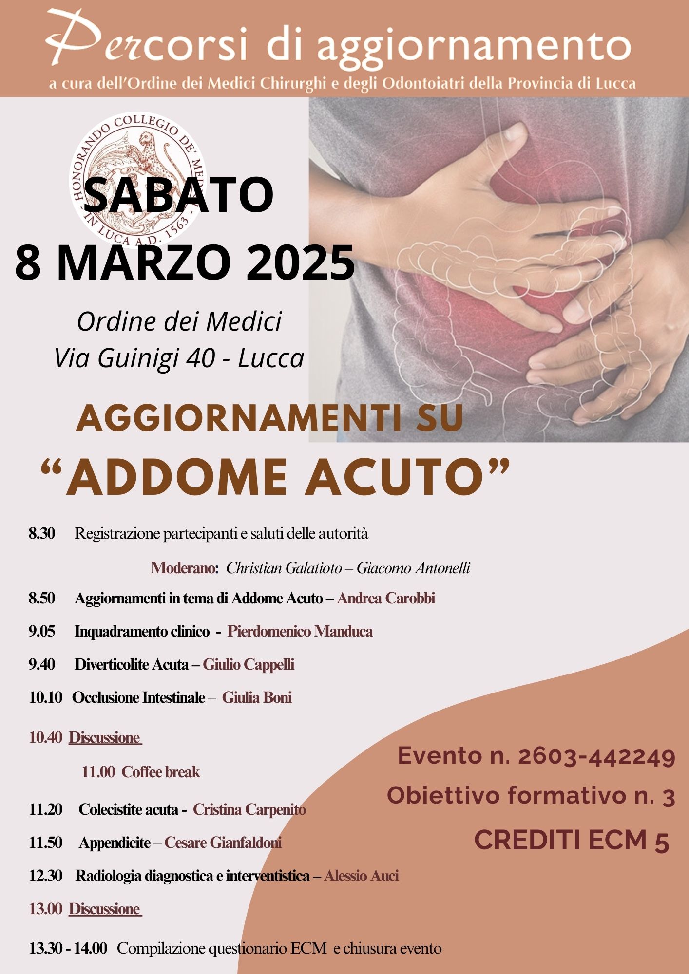 ADDOME ACUTO 8 MArzo 2025