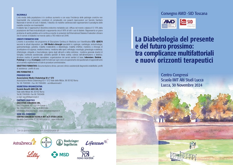 Diabetologia Presente e futuro Lucca 30 novembre page 0001